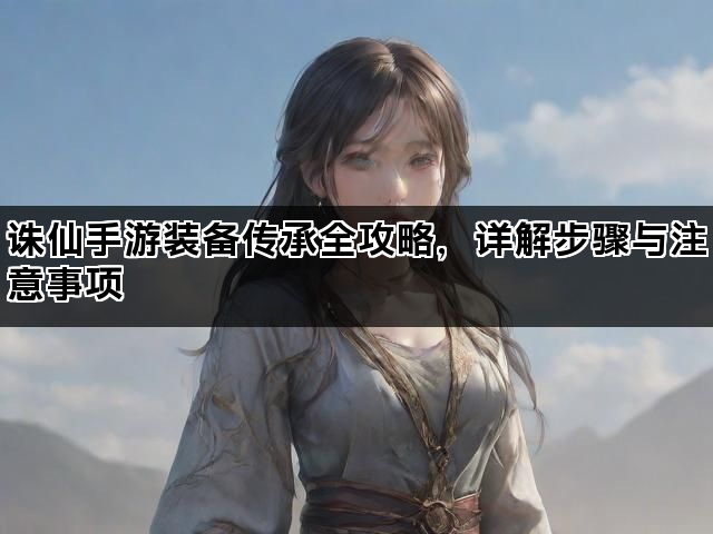 诛仙手游装备传承全攻略，详解步骤与注意事项