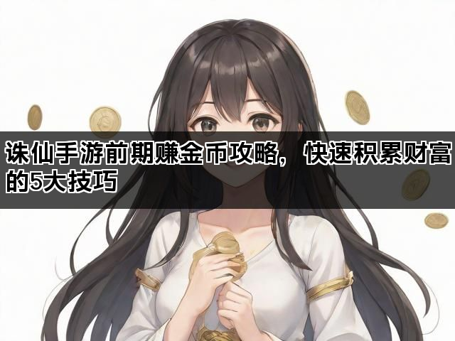 诛仙手游前期赚金币攻略，快速积累财富的5大技巧