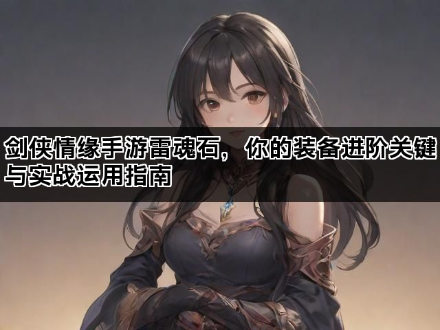 剑侠情缘手游雷魂石,你的装备进阶关键与实战运用指南 剑侠情缘手游雷魂石,你的装备进阶关键与实战运用指南