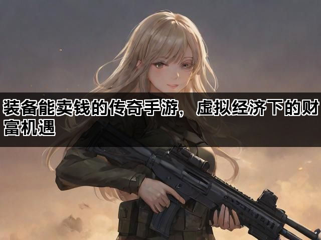 装备能卖钱的传奇手游，虚拟经济下的财富机遇