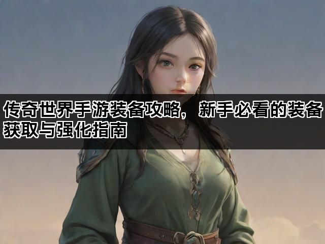 传奇世界手游装备攻略，新手必看的装备获取与强化指南