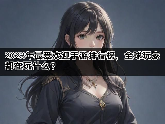 2023年最受欢迎手游排行榜，全球玩家都在玩什么？