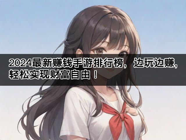 2024最新赚钱手游排行榜，边玩边赚，轻松实现财富自由！