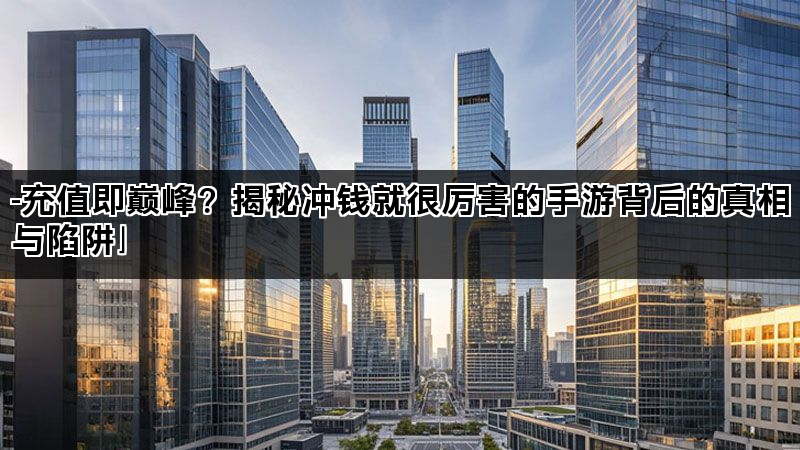 -充值即巅峰？揭秘冲钱就很厉害的手游背后的真相与陷阱」