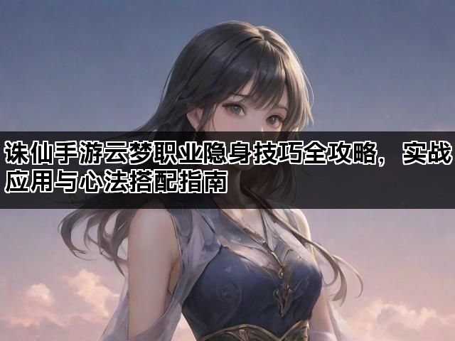 诛仙手游云梦职业隐身技巧全攻略,实战应用与心法搭配指南 诛仙手游云梦职业隐身技巧全攻略,实战应用与心法搭配指南
