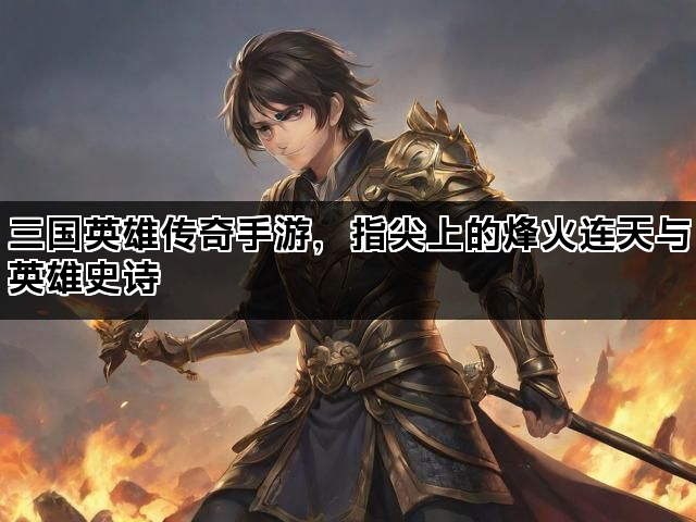 三国英雄传奇手游，指尖上的烽火连天与英雄史诗