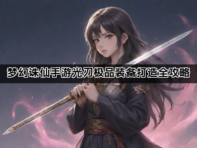 梦幻诛仙手游光刃极品装备打造全攻略