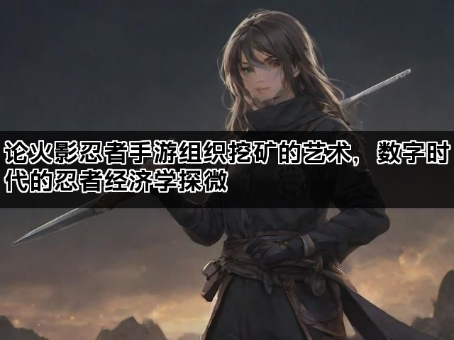 论火影忍者手游组织挖矿的艺术，数字时代的忍者经济学探微