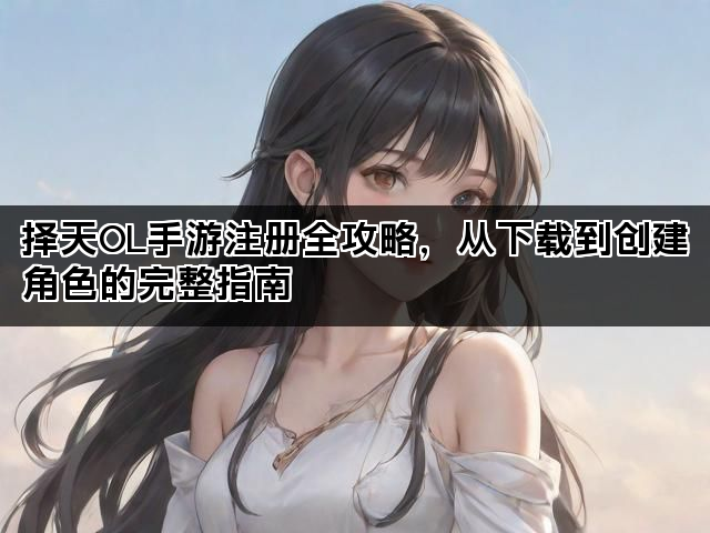 择天OL手游注册全攻略，从下载到创建角色的完整指南