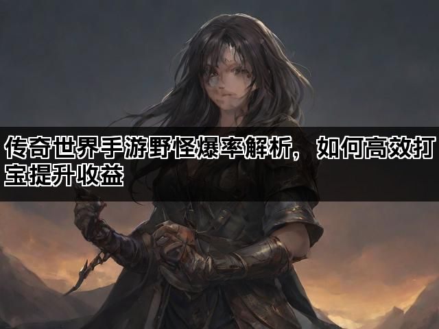 传奇世界手游野怪爆率解析，如何高效打宝提升收益