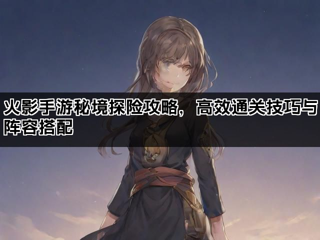 火影手游秘境探险攻略，高效通关技巧与阵容搭配