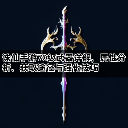 诛仙手游70级武器详解，属性分析、获取途径与强化技巧