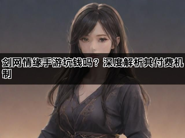 剑网情缘手游坑钱吗？深度解析其付费机制