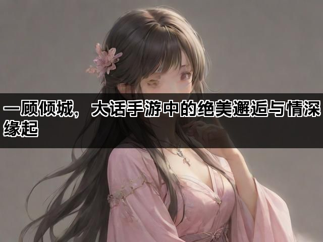 一顾倾城，大话手游中的绝美邂逅与情深缘起