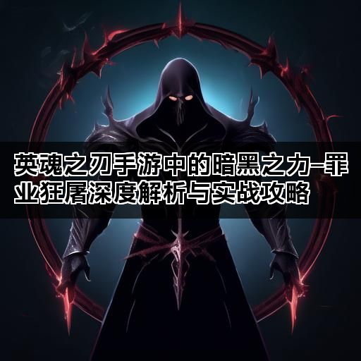 英魂之刃手游中的暗黑之力—罪业狂屠深度解析与实战攻略