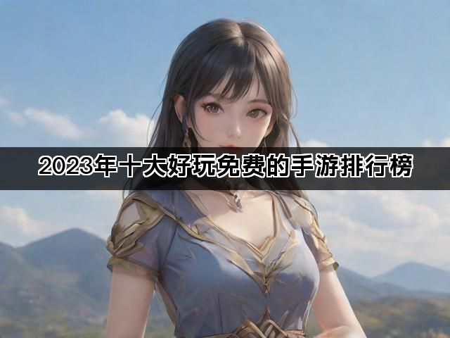 2023年十大好玩免费的手游排行榜