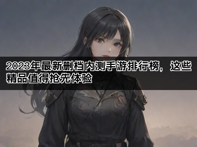 2023年最新删档内测手游排行榜，这些精品值得抢先体验
