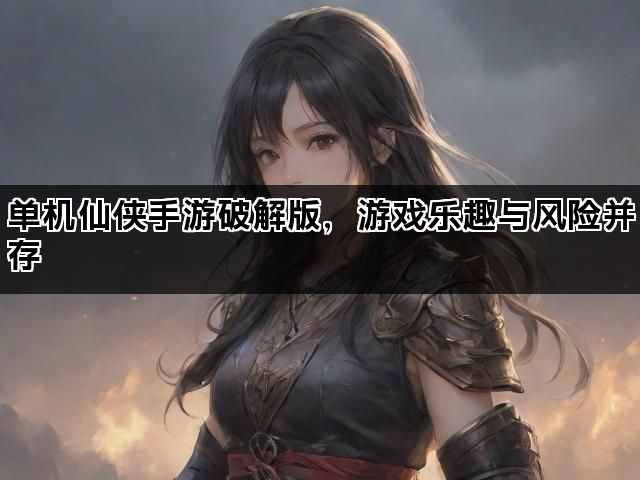 单机仙侠手游破解版，游戏乐趣与风险并存
