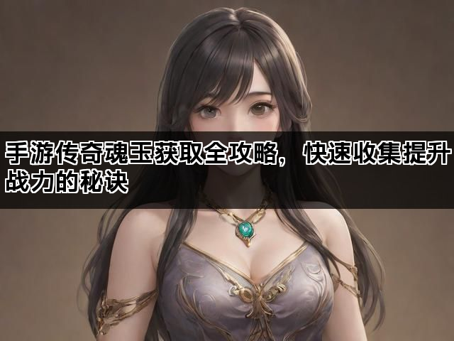 手游传奇魂玉获取全攻略，快速收集提升战力的秘诀