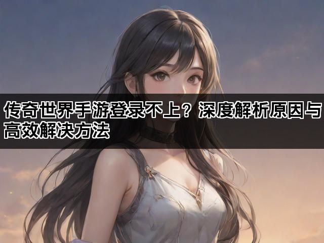传奇世界手游登录不上？深度解析原因与高效解决方法