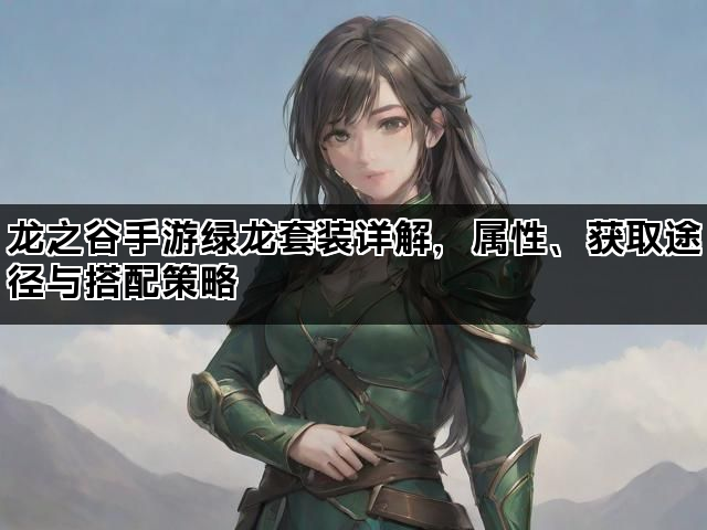 龙之谷手游绿龙套装详解，属性、获取途径与搭配策略