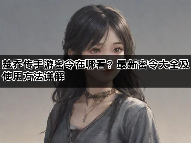 楚乔传手游密令在哪看？最新密令大全及使用方法详解