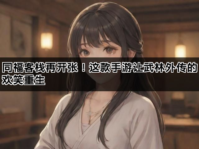 同福客栈再开张！这款手游让武林外传的欢笑重生
