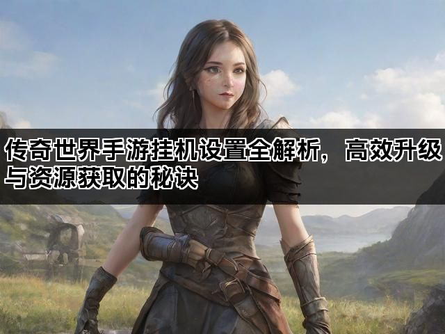 传奇世界手游挂机设置全解析，高效升级与资源获取的秘诀