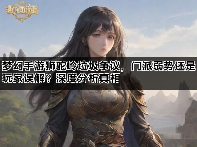 梦幻手游狮驼岭垃圾争议，门派弱势还是玩家误解？深度分析真相