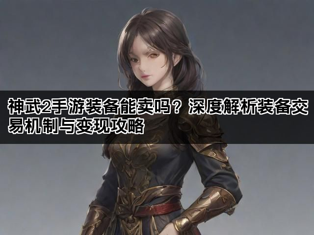 神武2手游装备能卖吗?深度解析装备交易机制与变现攻略 神武2手游装备能卖吗?深度解析装备交易机制与变现攻略