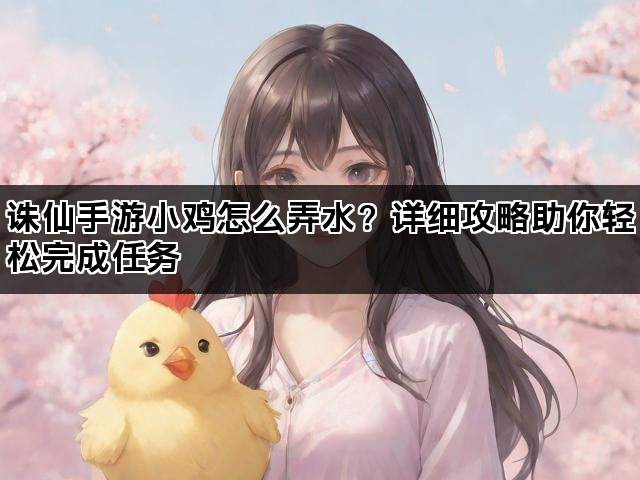 诛仙手游小鸡怎么弄水？详细攻略助你轻松完成任务