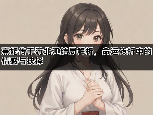 熹妃传手游北江结局解析，命运转折中的情感与抉择