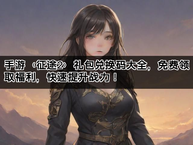 手游〈征途2〉礼包兑换码大全,免费领取福利,快速提升战力! 手游〈征途2〉礼包兑换码大全,免费领取福利,快速提升战力!