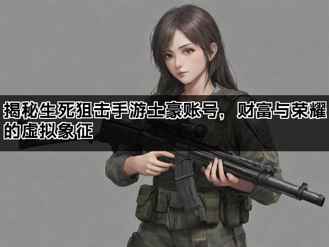 揭秘生死狙击手游土豪账号，财富与荣耀的虚拟象征