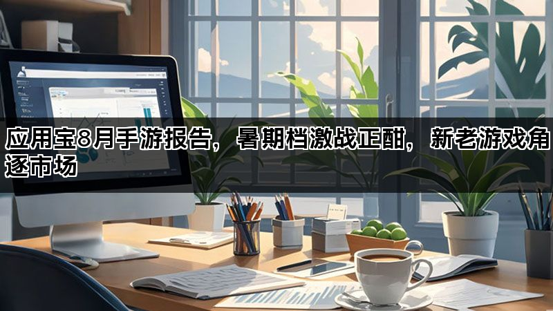 应用宝8月手游报告，暑期档激战正酣，新老游戏角逐市场
