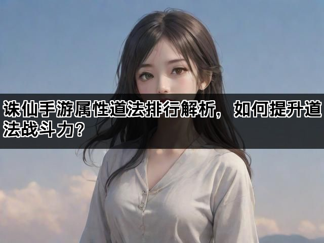 诛仙手游属性道法排行解析，如何提升道法战斗力？