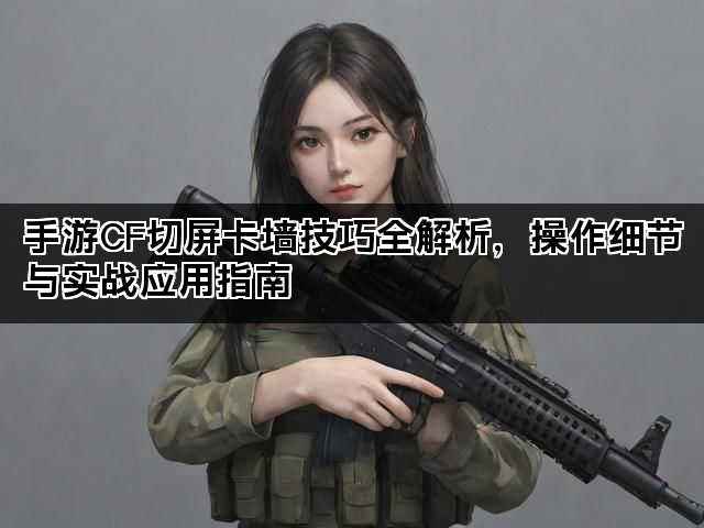 手游CF切屏卡墙技巧全解析，操作细节与实战应用指南