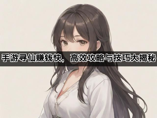 手游寻仙赚钱快，高效攻略与技巧大揭秘