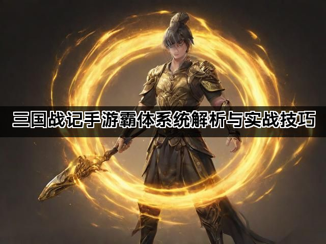 三国战记手游霸体系统解析与实战技巧