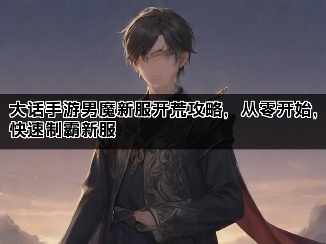 大话手游男魔新服开荒攻略,从零开始,快速制霸新服 大话手游男魔新服开荒攻略,从零开始,快速制霸新服