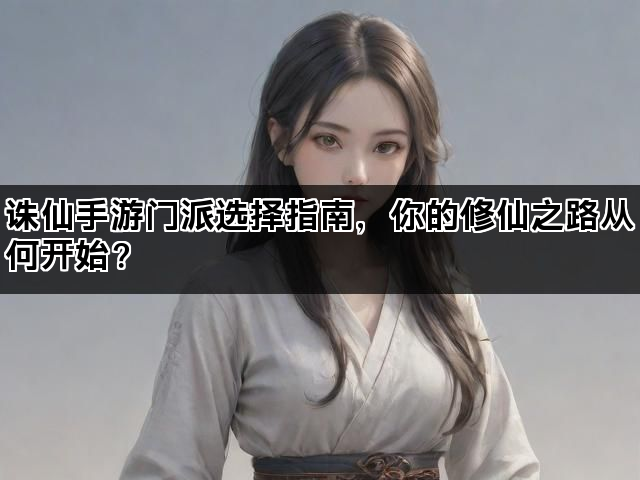 诛仙手游门派选择指南，你的修仙之路从何开始？
