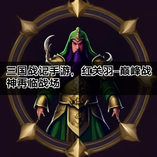 三国战记手游，红关羽—巅峰战神再临战场