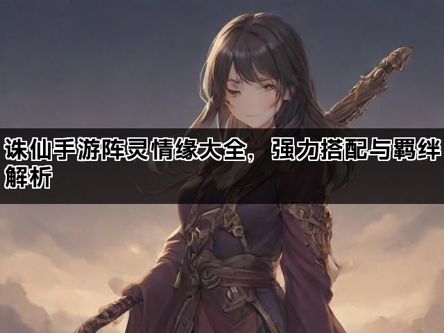 诛仙手游阵灵情缘大全，强力搭配与羁绊解析