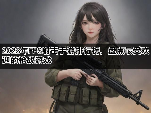 2023年FPS射击手游排行榜，盘点最受欢迎的枪战游戏