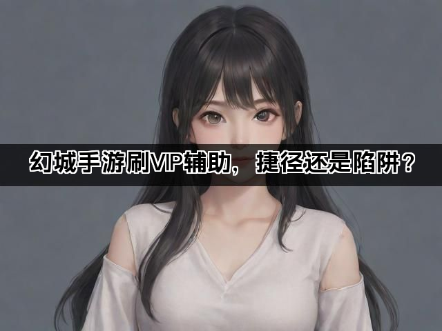 幻城手游刷VIP辅助，捷径还是陷阱？