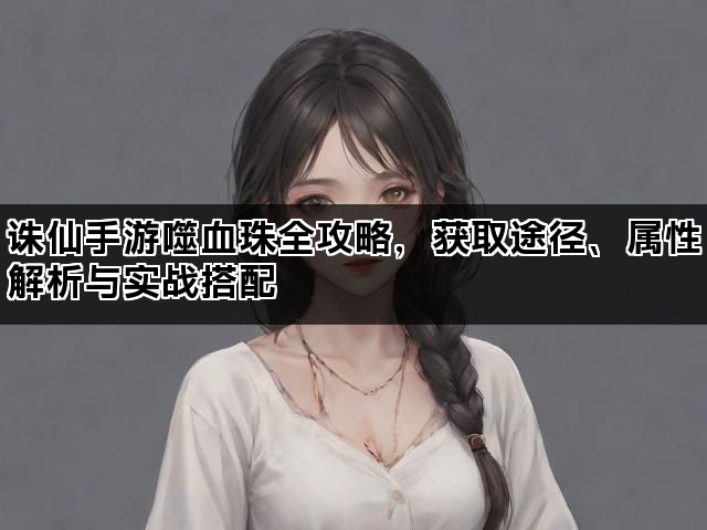 诛仙手游噬血珠全攻略，获取途径、属性解析与实战搭配