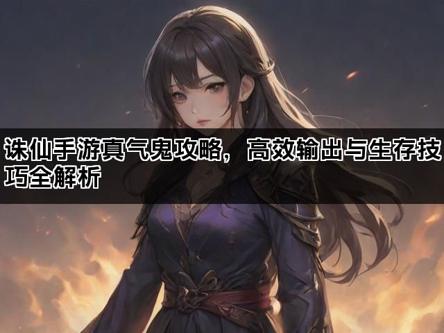 诛仙手游真气鬼攻略，高效输出与生存技巧全解析