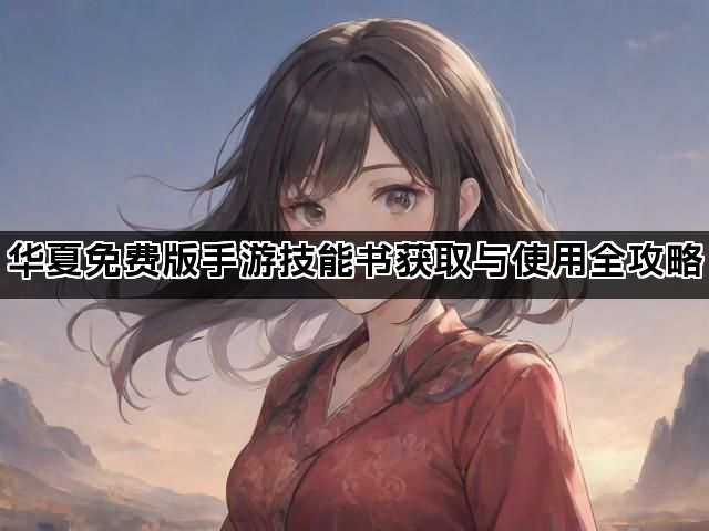 华夏免费版手游技能书获取与使用全攻略