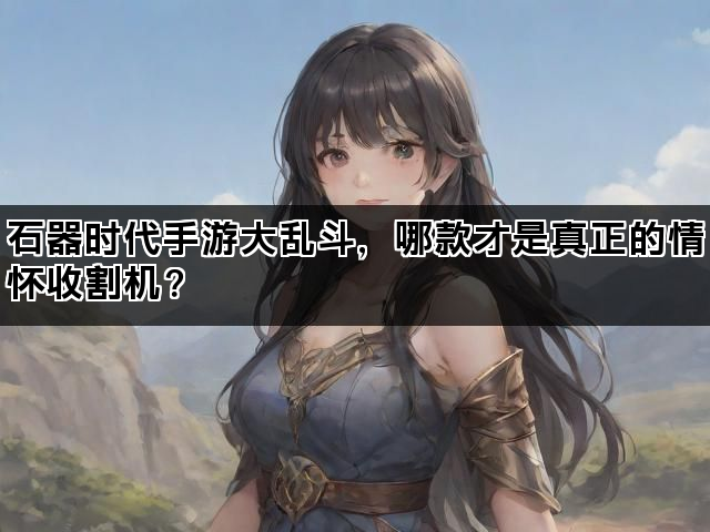 石器时代手游大乱斗，哪款才是真正的情怀收割机？