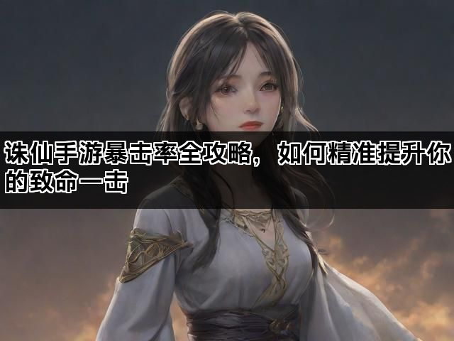 诛仙手游暴击率全攻略，如何精准提升你的致命一击